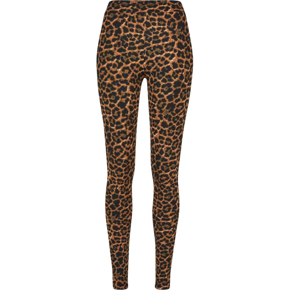 Urban Classics - Soft AOP darkleo Gamaschen - Braun
